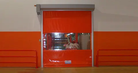 Nice Sarmal Hızlı PVC KapıHızlı PVC Kapı Motoru